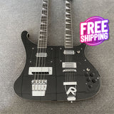 4 String Bass Guitar + 6 String Double String Electric Guitar