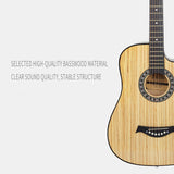 38 Inch Basswood 6 Strings Acoustic Guitar