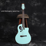 6 Strings 41 Inch Solid Spruce Wood Electric Acoustic Guitar